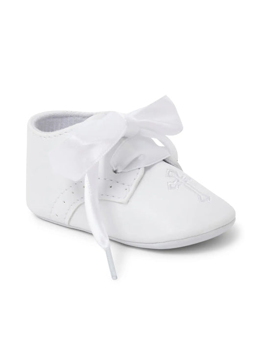 Boys Christening soft sole shoes -912