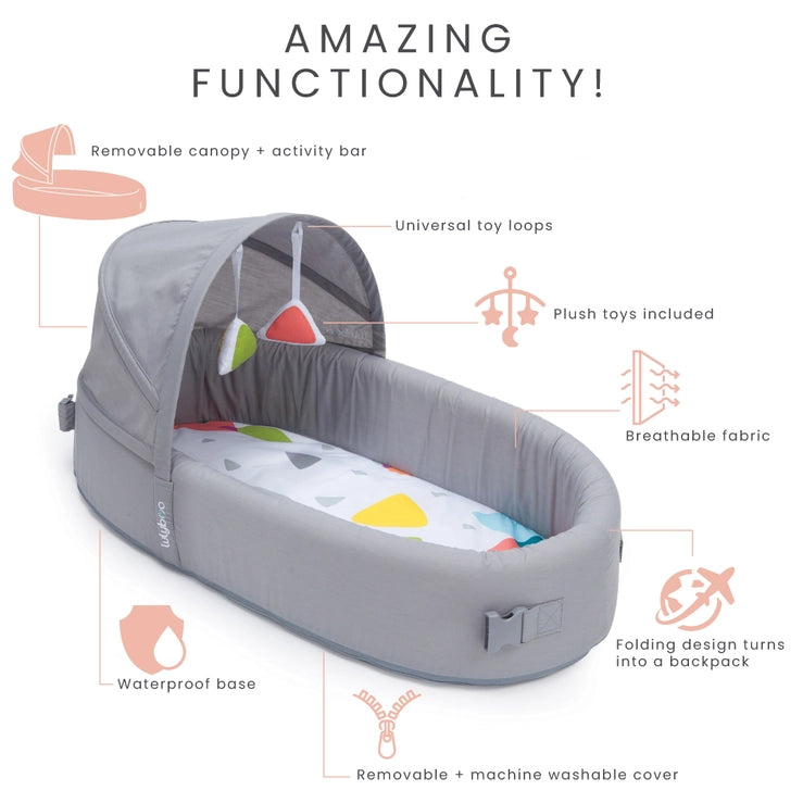 Indoor/Outdoor Cuddle & Play Lounge - Metro (Bassinet)