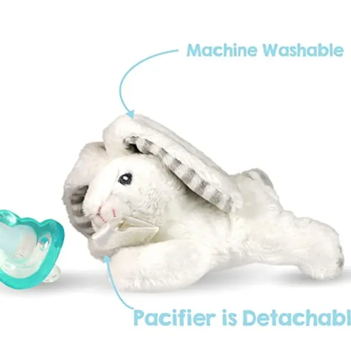 Razbuddy Coco Bunny Paci/Teether Holder