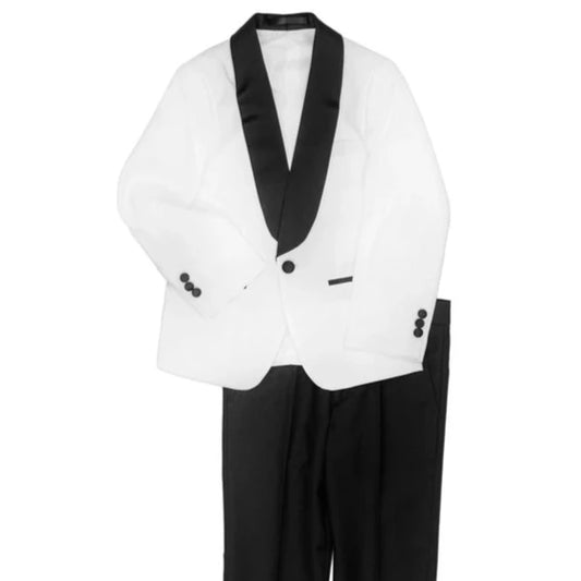 Boy's Communion - Shawl collar contrast tux