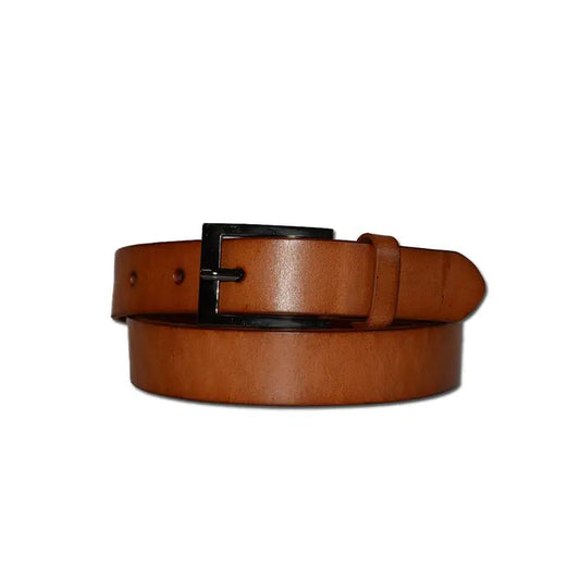 Brendan - Brown Genuine Leather Boys Formal Belt