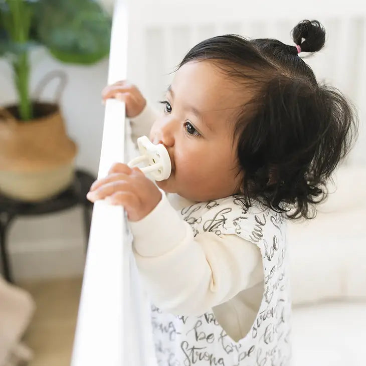 Natural 2 Pk Rubber Pacifier - Grey - 0-3 Months