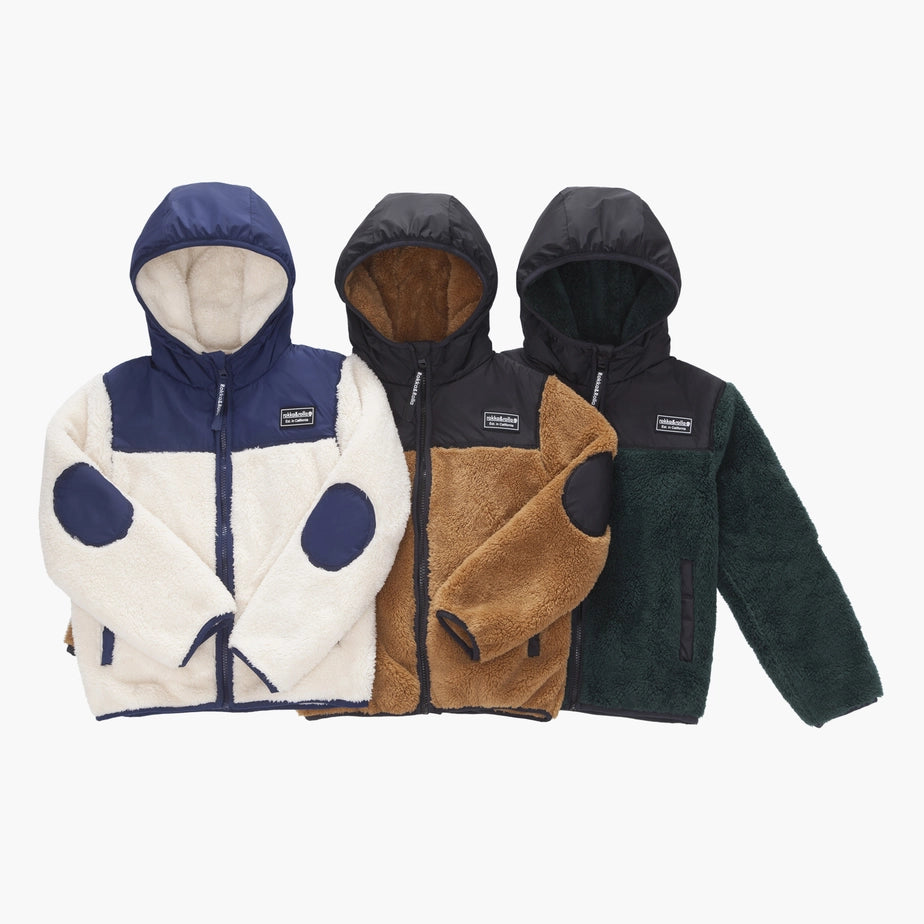 Boys' Reversible Lightweight Puffer Jacket