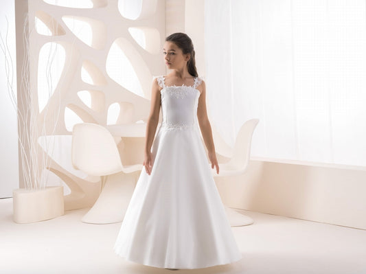 Beautiful Dress For Girls, Communion Dress, Ivory Dress