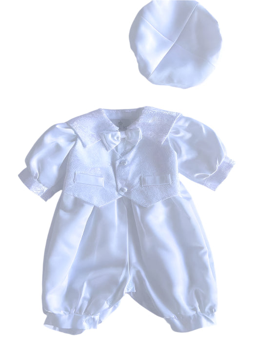 Christening  Boys romper