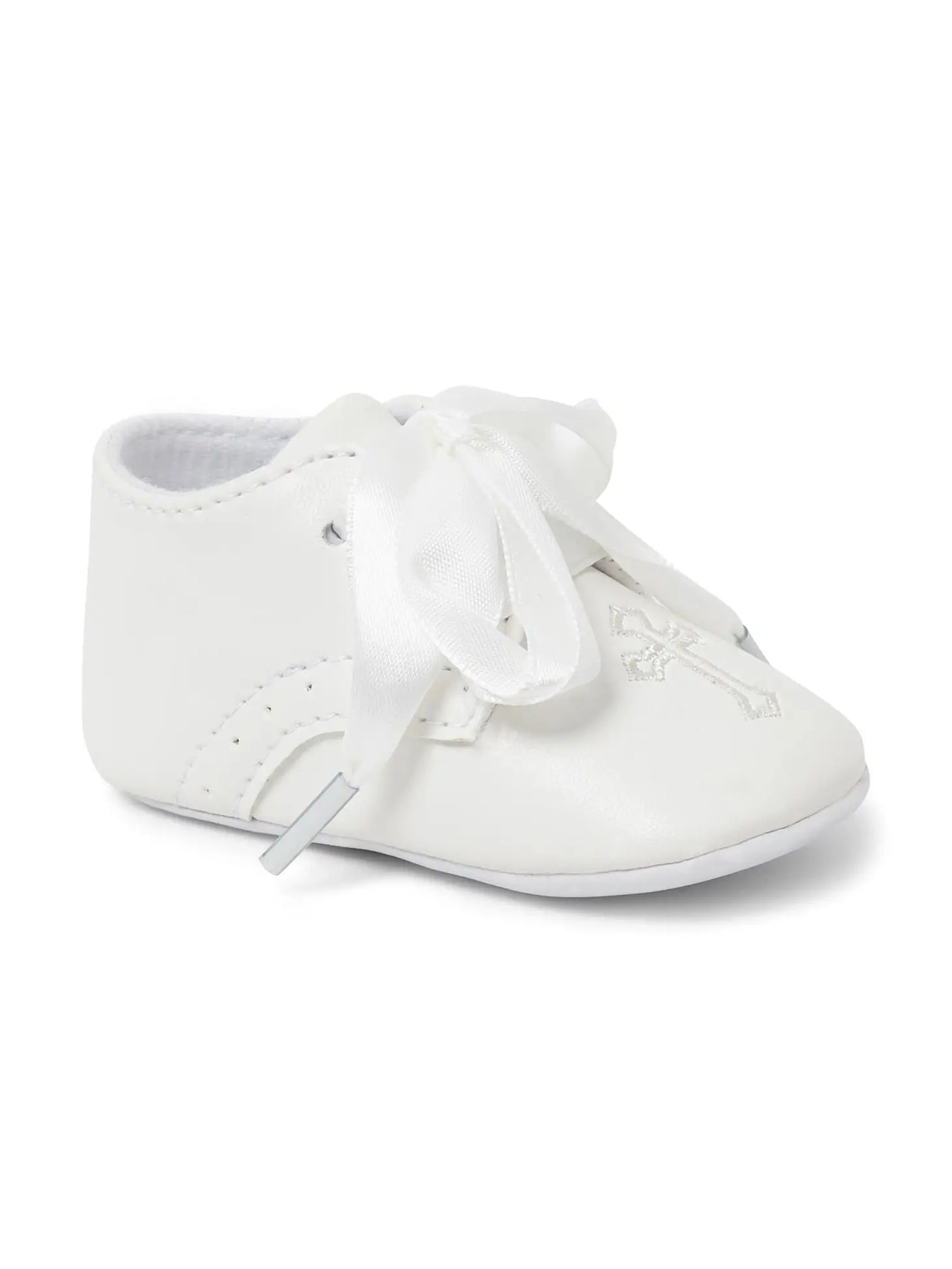 Boys Christening soft sole shoes -912