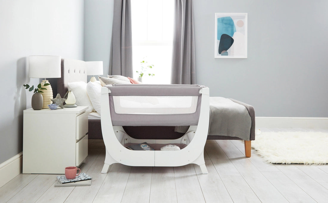 Beaba By Shnuggle Convertible Air Bedside Sleeper Bassinet