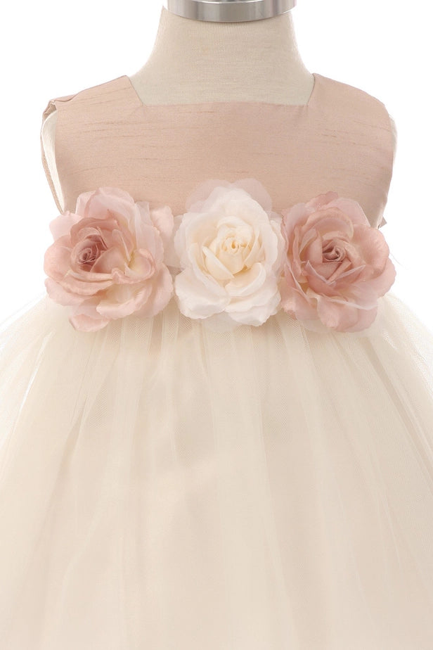 Satin Tulle Baby Dress