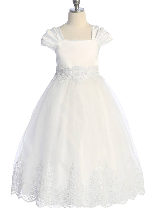 GIRLS COMMUNION DRESS