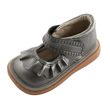 Molly Ruffle Mary Jane | Toddler Squeaky Shoes