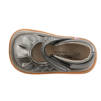 Molly Ruffle Mary Jane | Toddler Squeaky Shoes