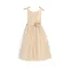 Satin & Tulle with Double Bow Shoulder