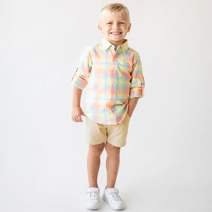 Khaki Chino Shorts