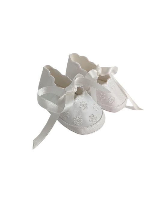 Girls christening shoes