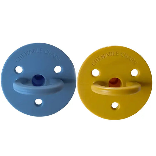 2 Pack Pacifier | River + Golden Sun