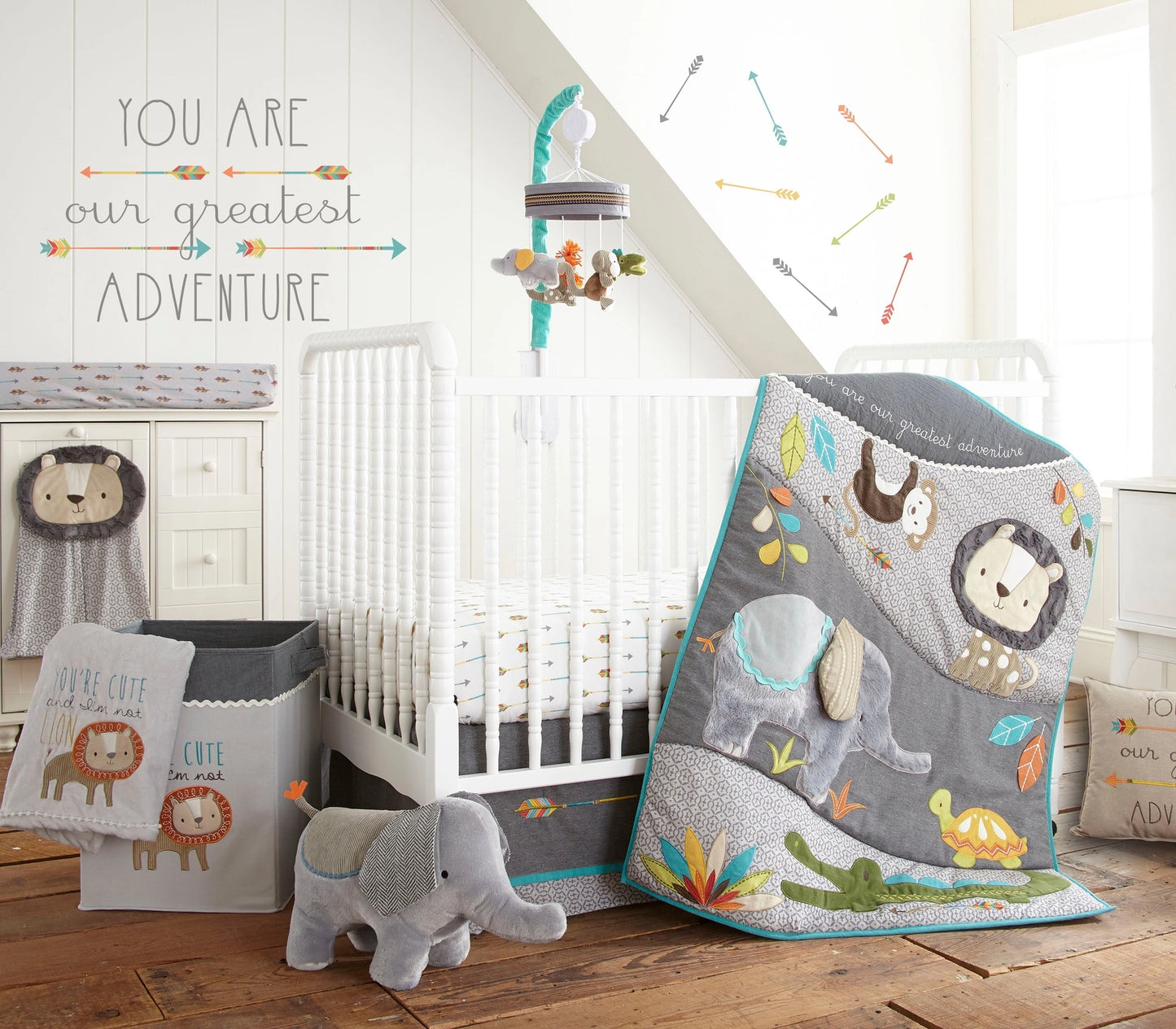Zambezi 5PC Crib Bedding Set