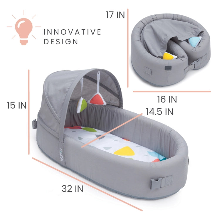 Indoor/Outdoor Cuddle & Play Lounge - Metro (Bassinet)