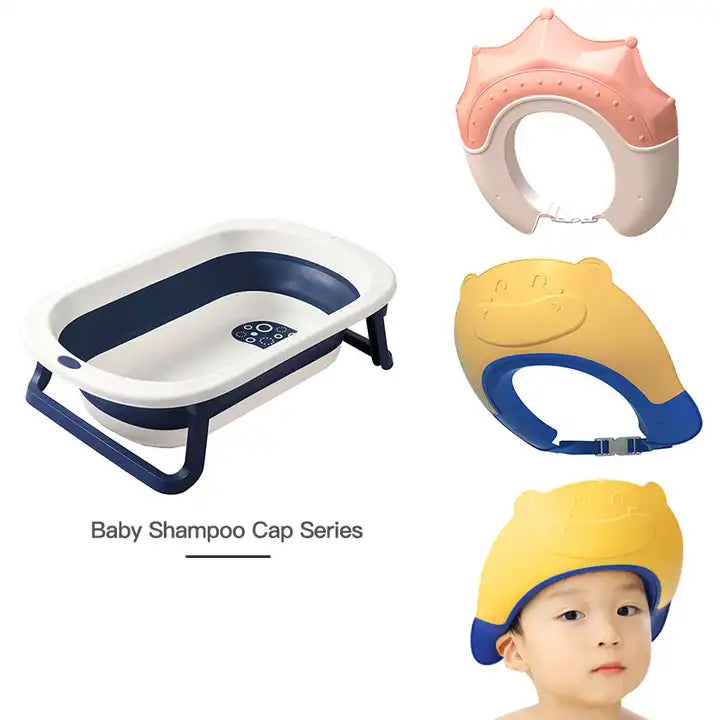 New design bathroom folding plastic portable baby tub