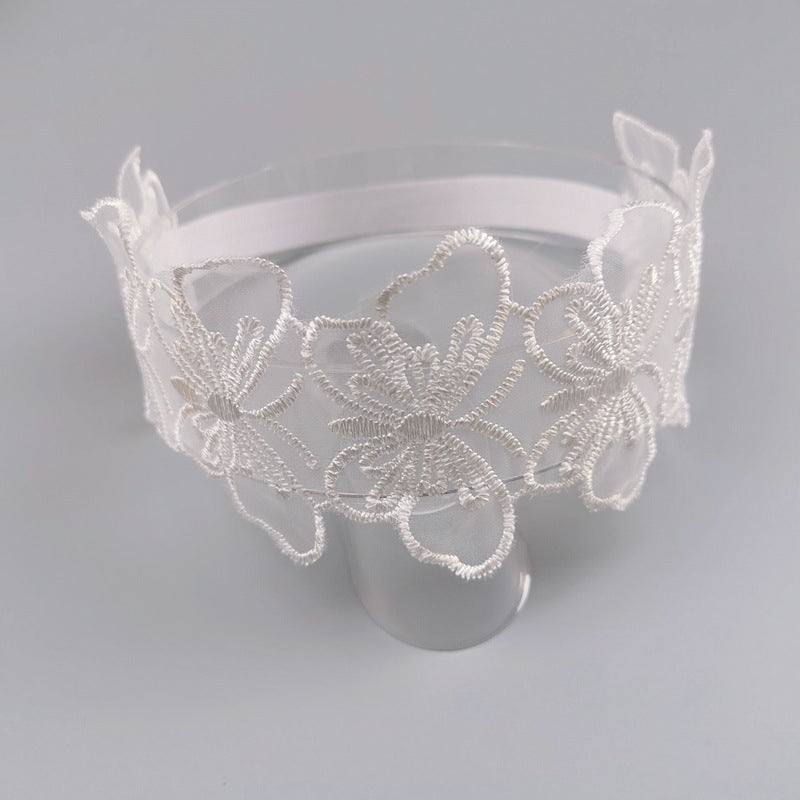 Children's headdress newborn baby hair band little girl princess hair accessories cute head flower 0-2 years old