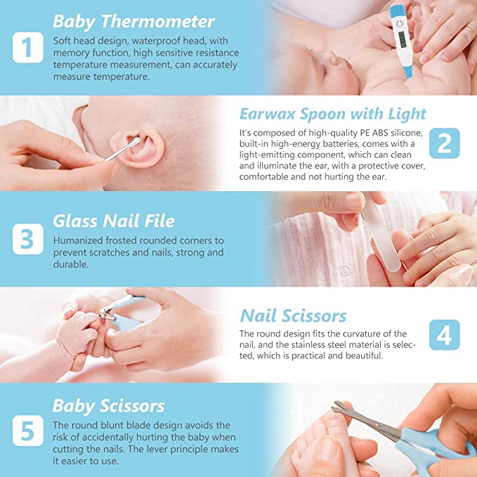 New Arrival Baby Healthcare and Grooming Kit wholesale baby Care Kit