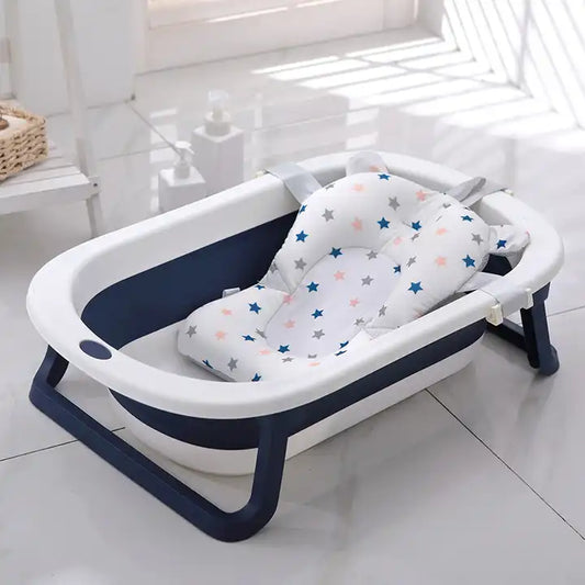 New design bathroom folding plastic portable baby tub