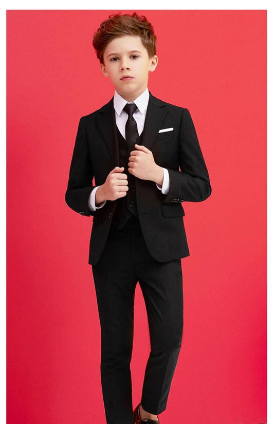 Finalz little boys piano stage performance clothes big event cool children's suit handsome party out fit set