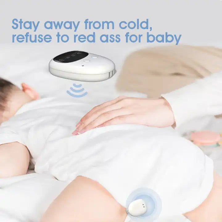 Baby wetting alarm Deep sleep vibration sound wireless bed wetting alarm magnetic sensor