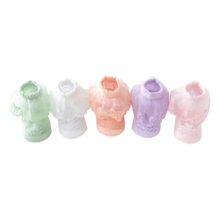 Spring Summer Solid Color Kids Socks Cute Baby Girls Socks
