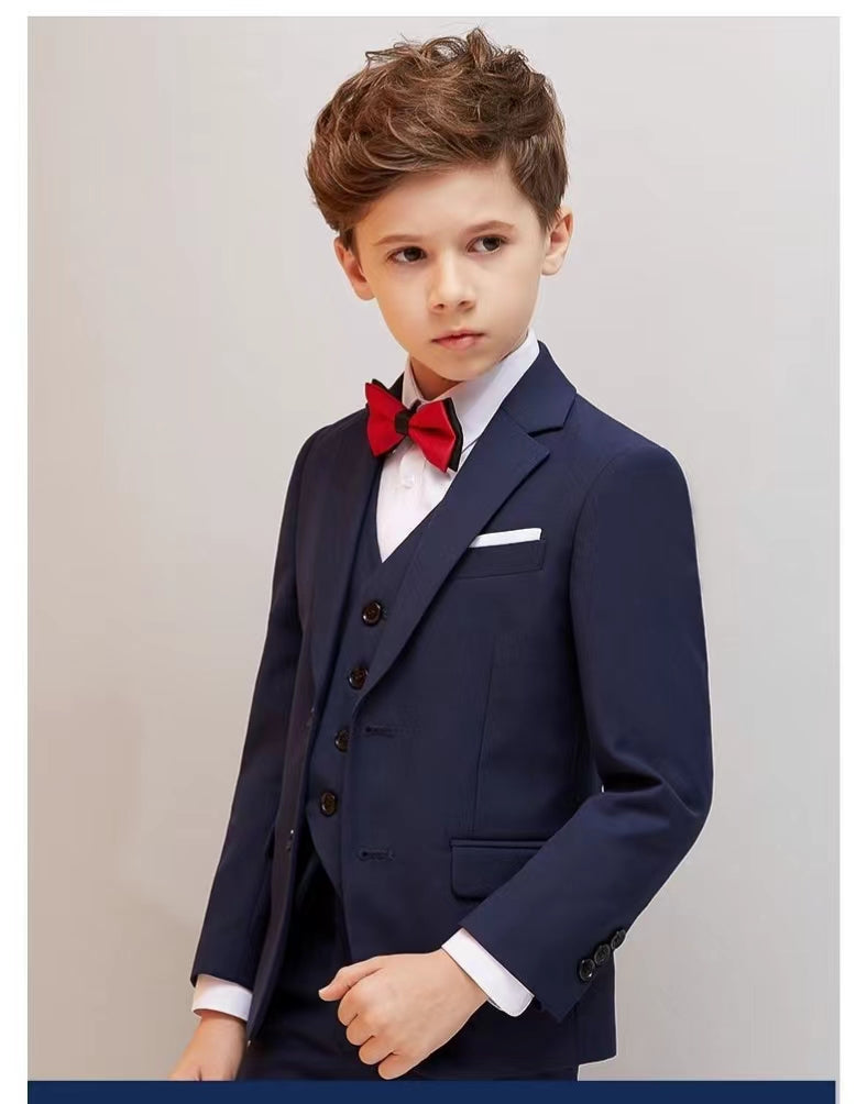 Finalz little boys piano stage performance clothes big event cool children's suit handsome party out fit set