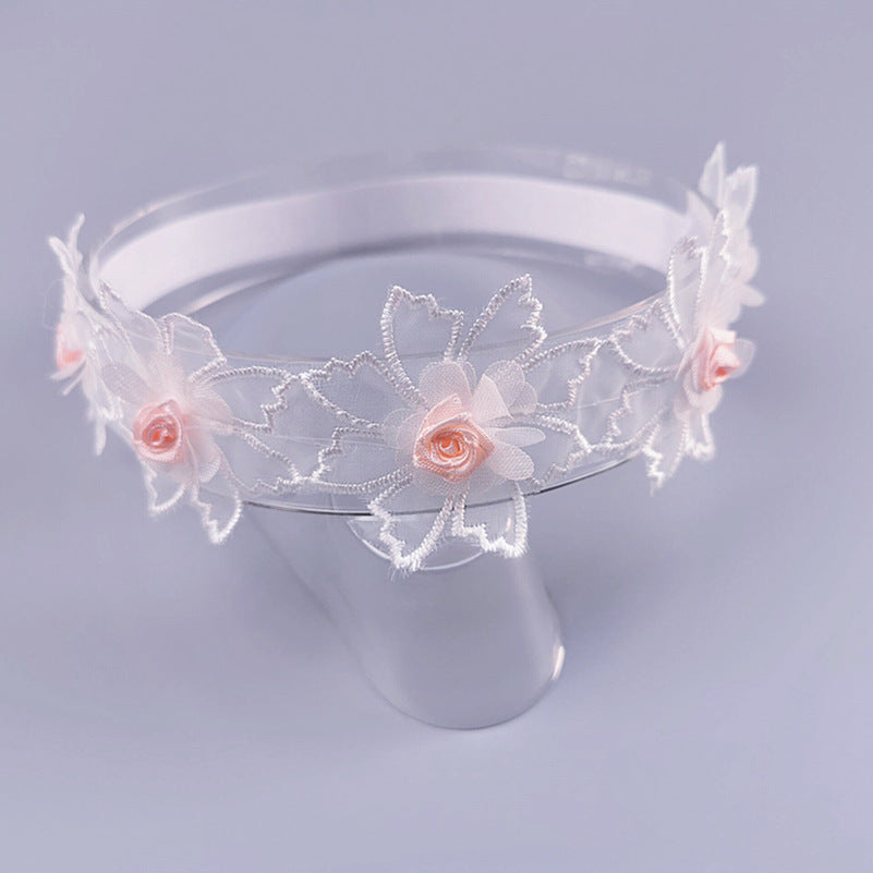 Children's headdress newborn baby hair band little girl princess hair accessories cute head flower 0-2 years old