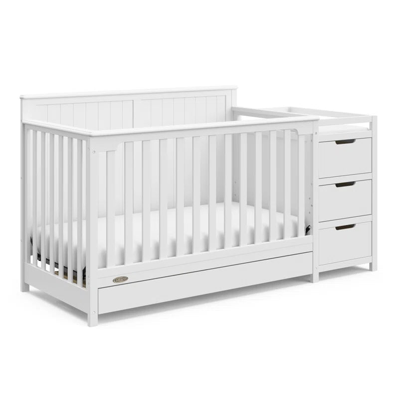 Hadley 5-in-1 Convertible Crib and Changer with Storage