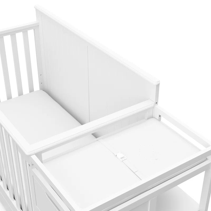 Hadley 5-in-1 Convertible Crib and Changer with Storage