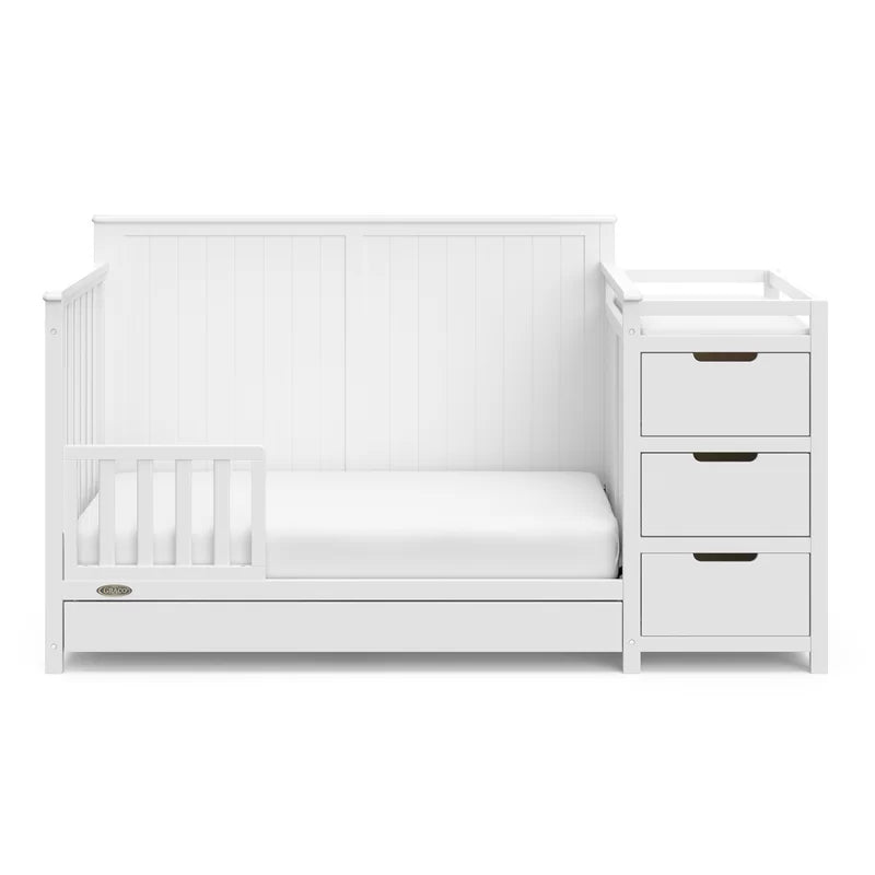 Hadley 5-in-1 Convertible Crib and Changer with Storage