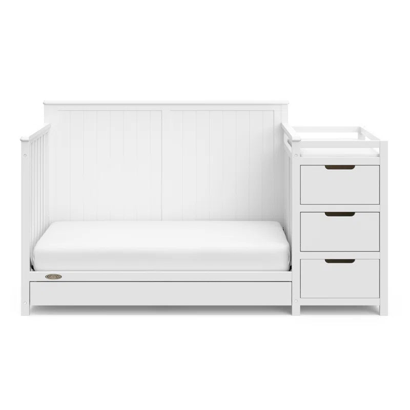 Hadley 5-in-1 Convertible Crib and Changer with Storage