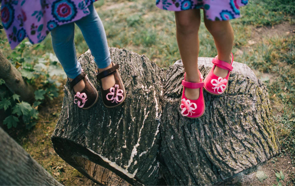 Harlow Ultrasuede Mary Jane | Toddler Squeaky Shoes