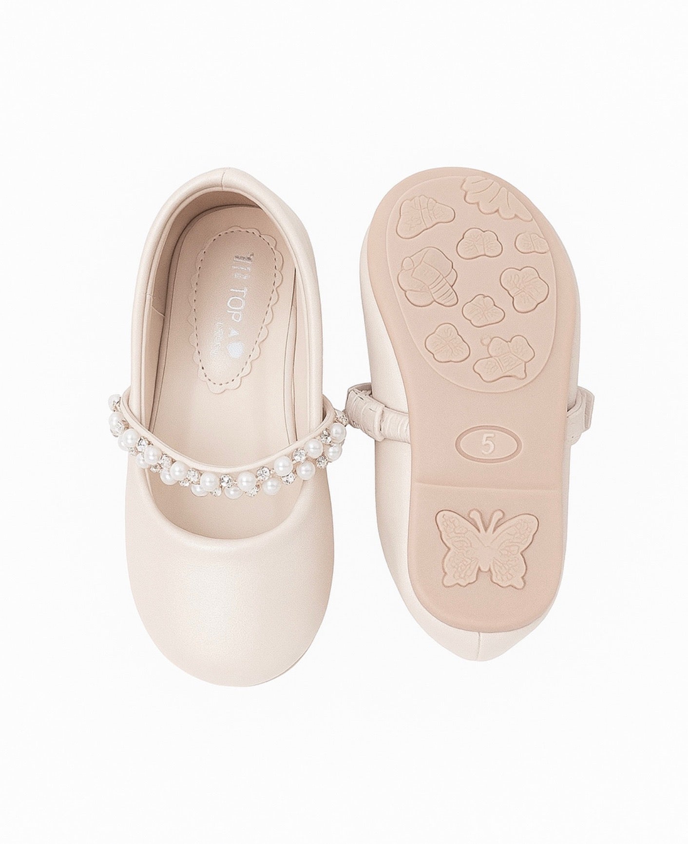 Mary Jane Pearl Flats