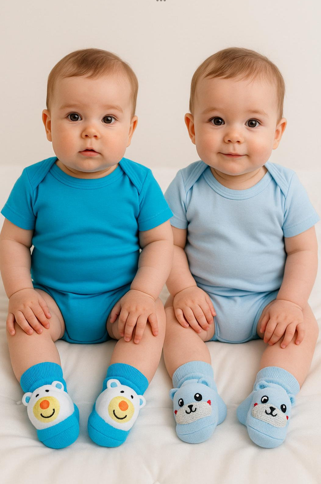 My Little Fantastic Baby Socks – Blue Bear Design