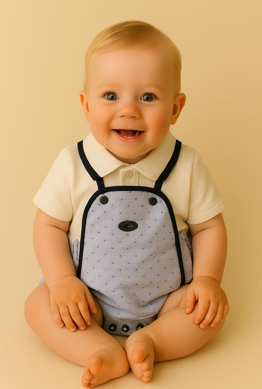 Dapper Suspender Romper