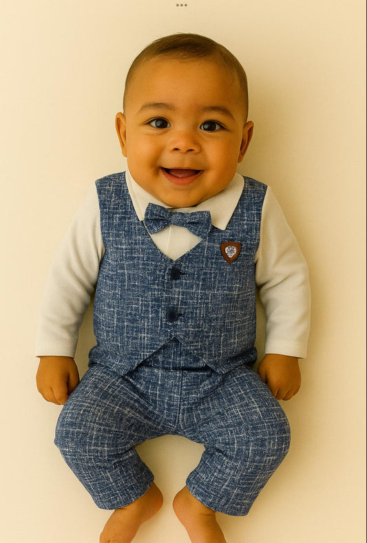 Little Gentleman Romper Set