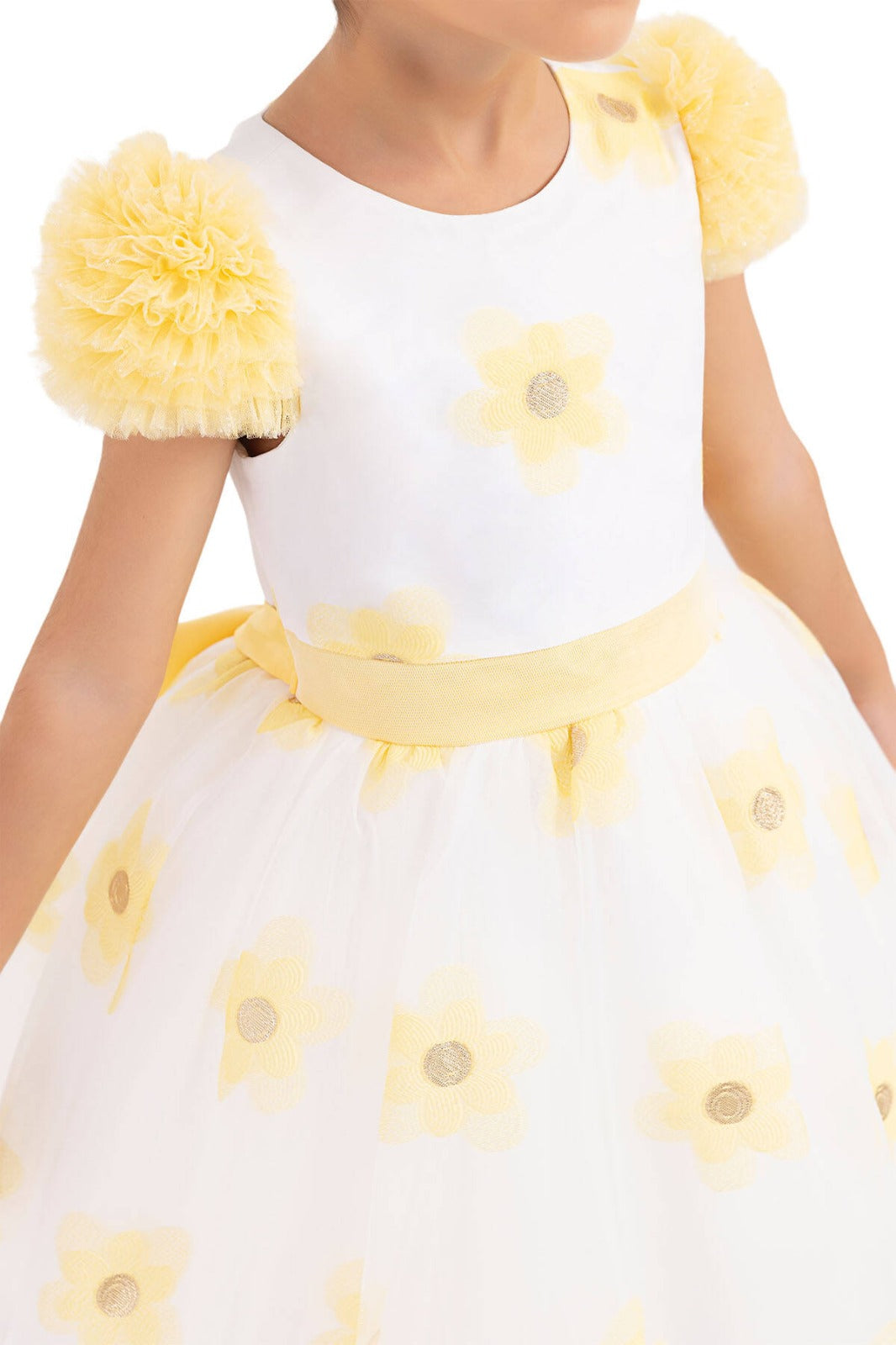 Yellow Flowery Dress