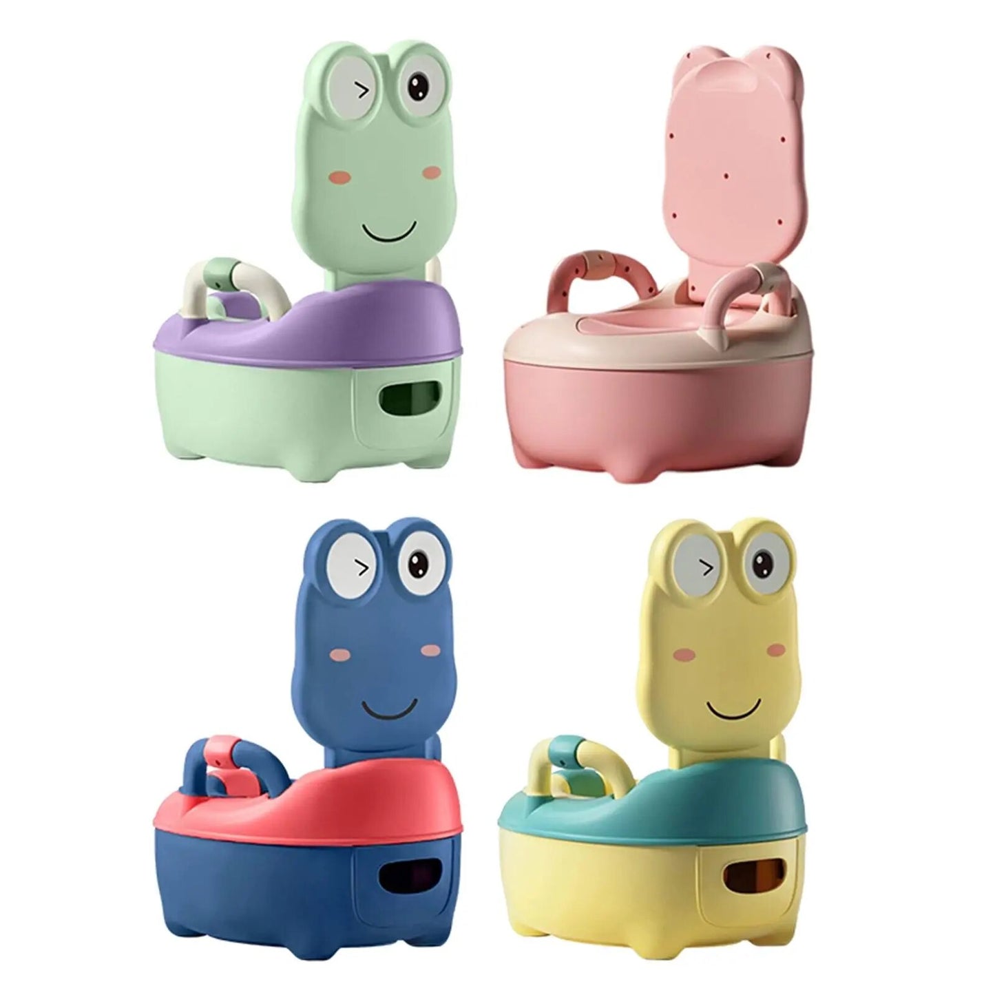 Eco-friendly Children Size Simulation Plastic Baby Potty Training Seat, Latest Plastic Travel Adult Baby Potty Chair
