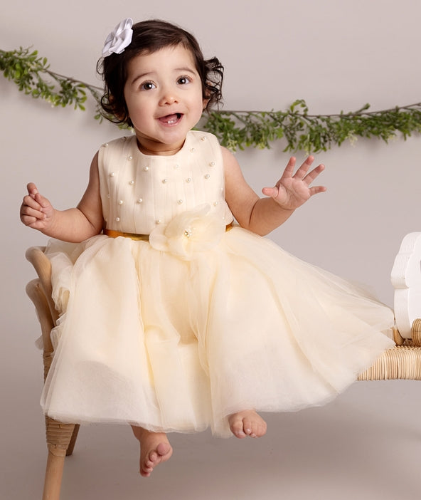 Baby Girls Tulle Pink Dress