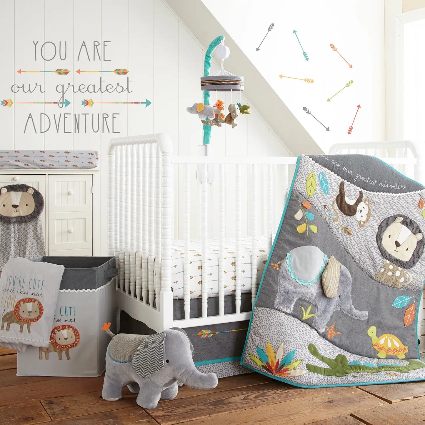 Zambezi 5PC Crib Bedding Set