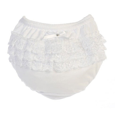 Cross Lace Ruffle Panty