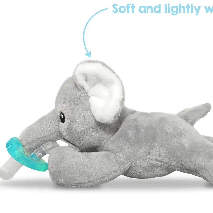 Razbuddy Elfy Elephant Paci/Teether Holder