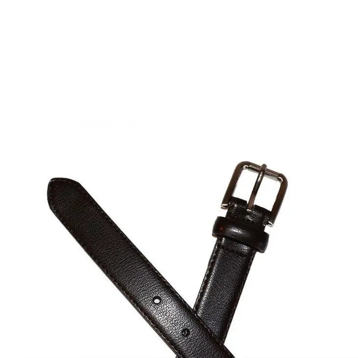 Byron - Dark Brown Genuine Leather Boys Belt