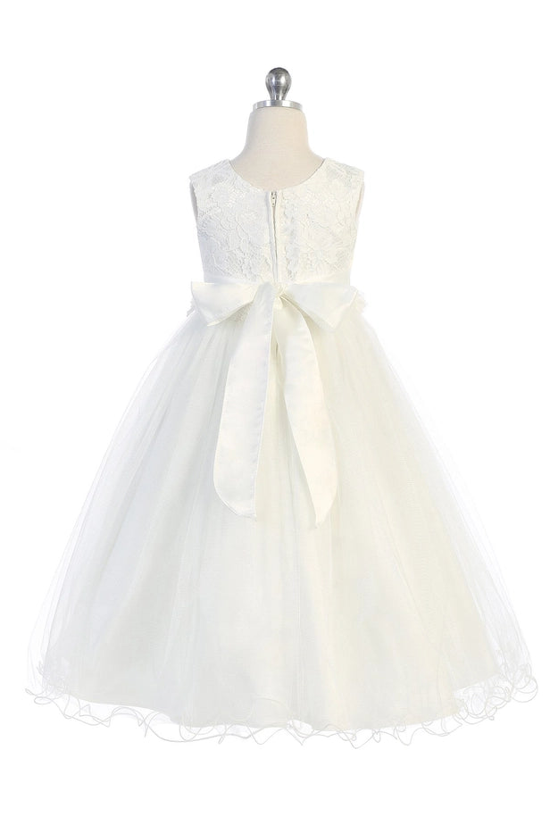 Lace Glitter Tulle Dress