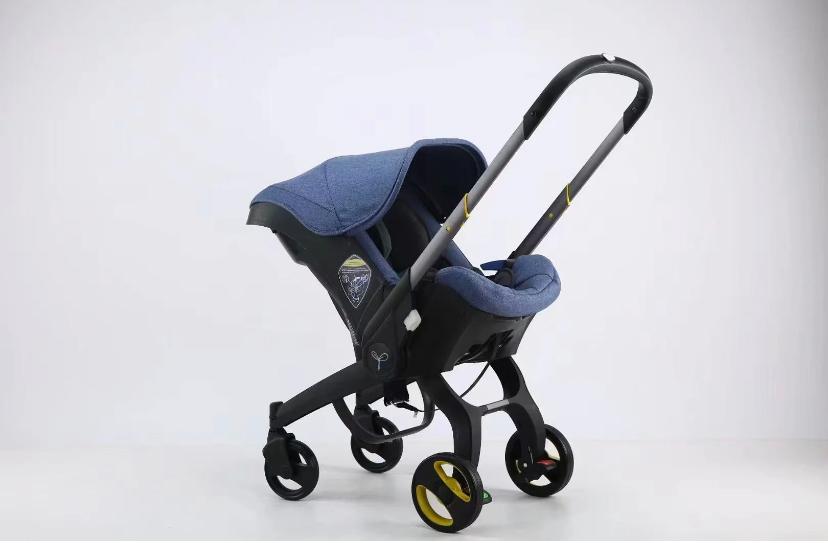 Baby Stroller 4 in 1 Eco-friendly Light weight One-Step Fold 4 wheel stroller for children