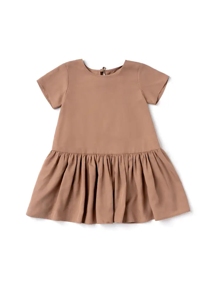 Hi-low Drop Waist Dress