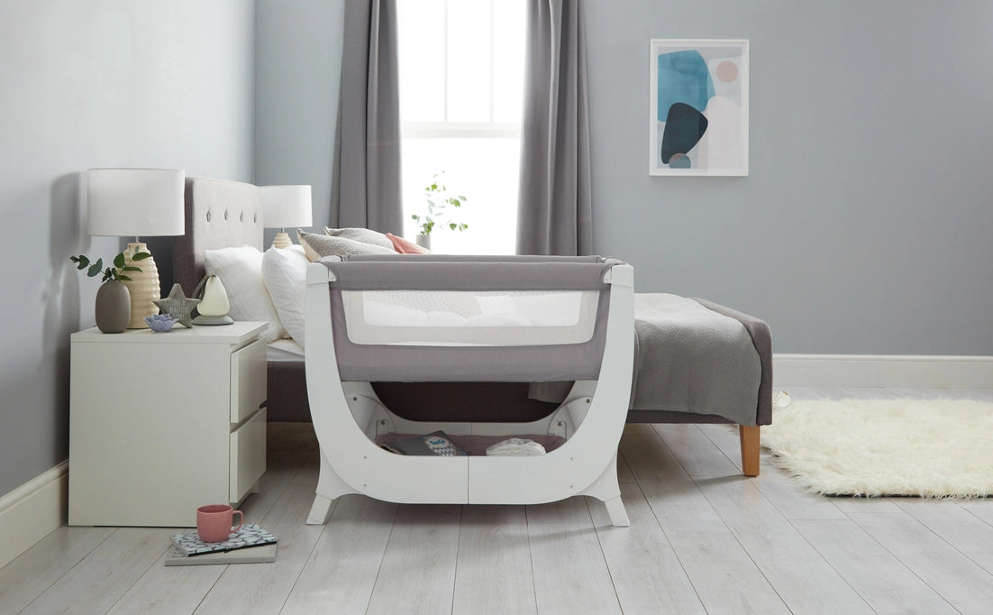 Beaba By Shnuggle Convertible Air Bedside Sleeper Bassinet